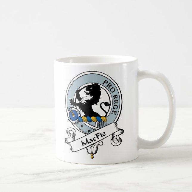 MacFie klanemblem Kaffemugg (Höger)