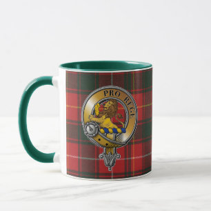 MacFie Tartan & Badge Mugg