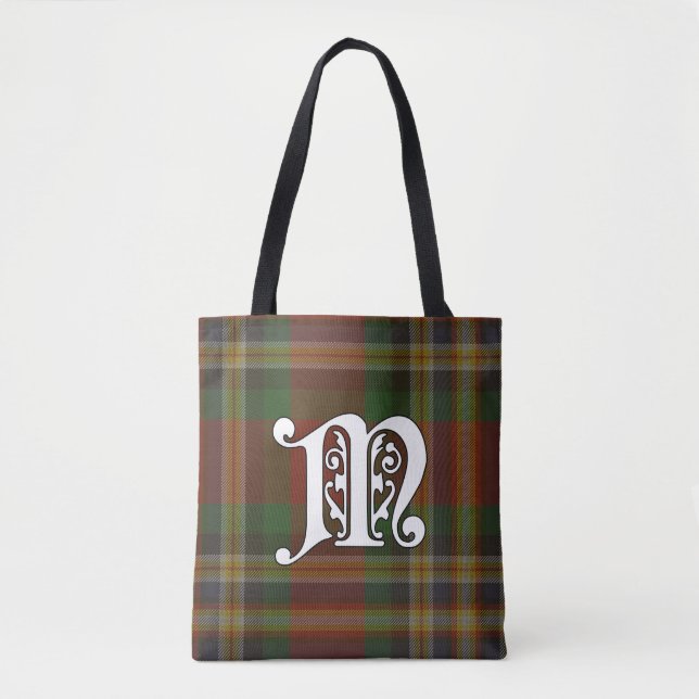 MacGill Klan Tartan Monogram Tygkasse (Framsida)