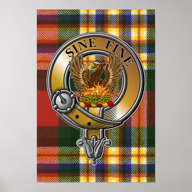MacGill Tartan & Badge Poster (Framsidan)