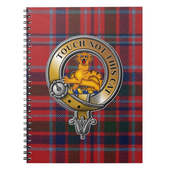 MacGillivray Tartan & Badge Anteckningsbok (Framsidan)
