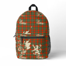 MacGregor Ancient Tartan Skottland Lejon Kart Kons