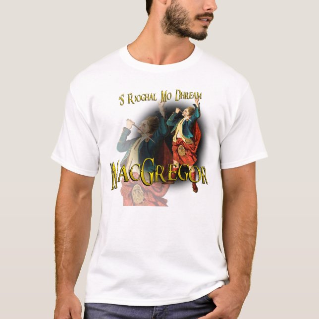 MacGregor Highland Games Shirts Tee Shirt (Framsida)