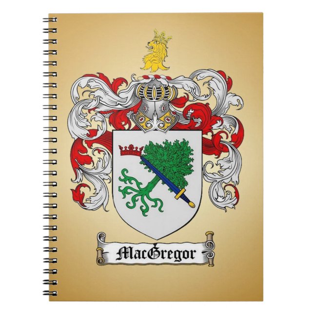 MacGregor Jackar om Arm Anteckningsbok (Framsidan)