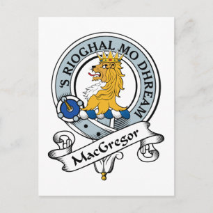 MacGregor Klan Badge Vykort
