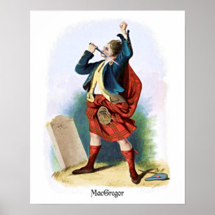 MacGregor Klan Gregor av R. R. McIan Poster
