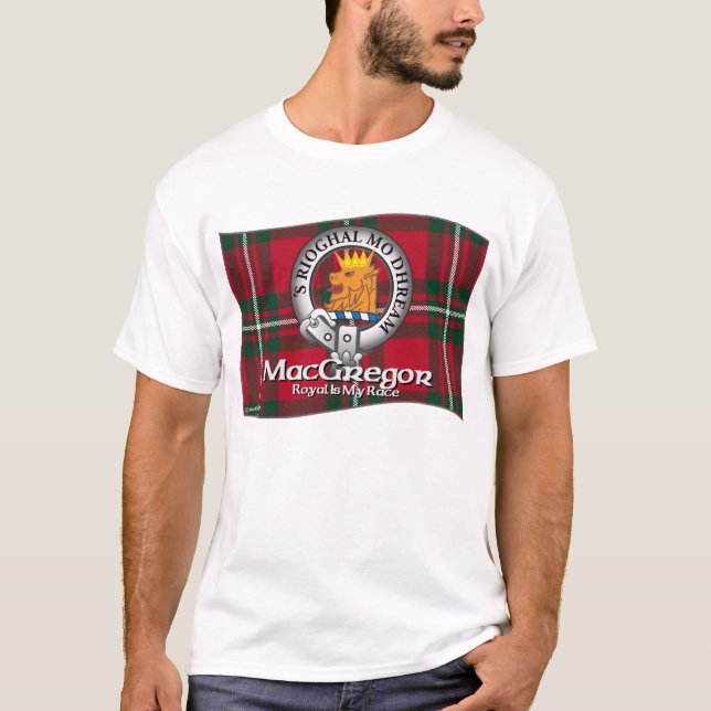 MacGregor klan Tee Shirt (Framsida)