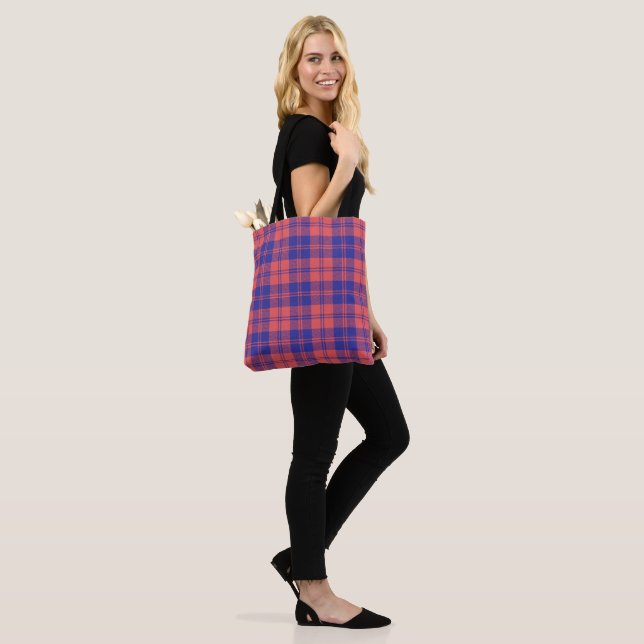 MacGregor of Glengyle Tartan Rutmönster Tygkasse (På modell)