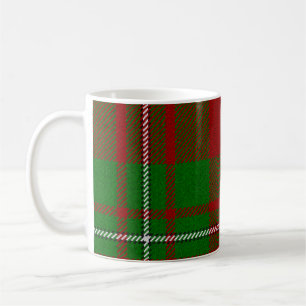 MacGregor Red och Grönt Tartan Mugg