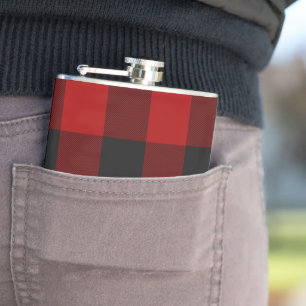 MacGregor Rob Roy Buffalo Plaid Red Tartan Fickplunta
