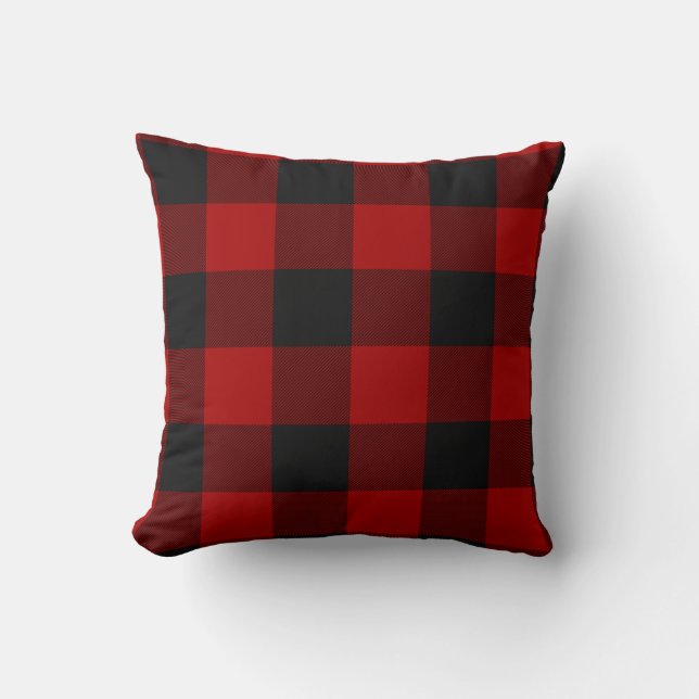 MacGregor | Rob Roy | Buffalo Play Red Tartan Kudde (Framsida)