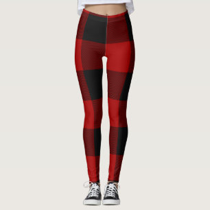 MacGregor Rob Roy Buffalo Play Red Tartan Leggings