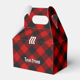 MacGregor Rob Roy Tartan Favor Box Presentaskar