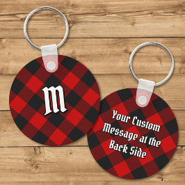 MacGregor Rob Roy Tartan Keychain Nyckelring