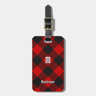 MacGregor Rob Roy Tartan Luggage Tag Bagagebricka