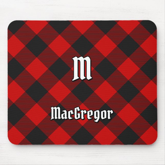 MacGregor Rob Roy Tartan Mouse Pad Musmatta (Framsidan)