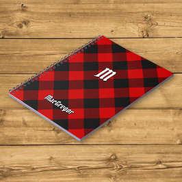 MacGregor Rob Roy Tartan Notebook Anteckningsbok