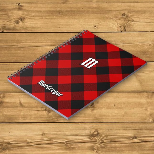 MacGregor Rob Roy Tartan Notebook Anteckningsbok (Skapare uppladdad)