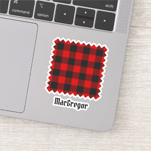 MacGregor Rob Roy Tartan Sticker Klistermärken