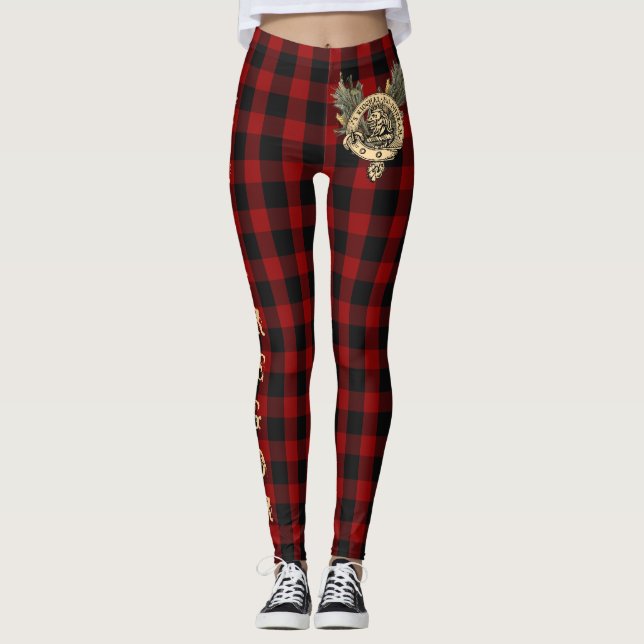 MacGregor Rob Roy Tartandamasker Leggings (Framsida)