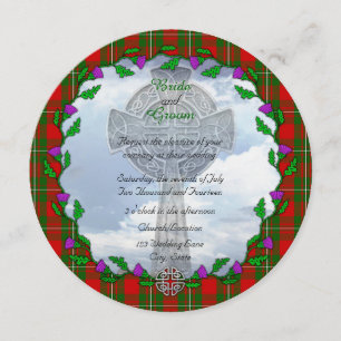 MacGregor Scottish Wedding-inbjudan Inbjudningar
