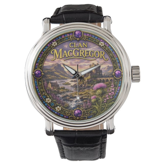 MacGregor skotsk klan Armbandsur (Framsida)