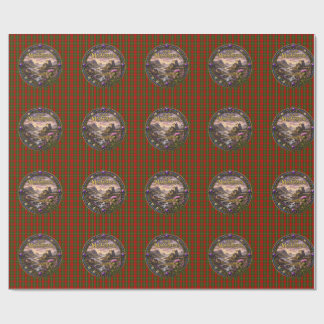 MacGregor skotsk klan tartan Presentpapper