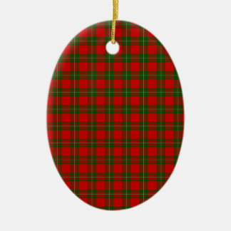 MacGregor Tartan Julgransprydnad Keramik