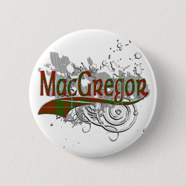 MacGregor TartanGrunge Knapp (Framsida)