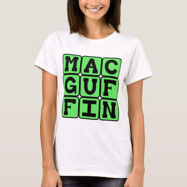 MacGuffin, Litterär bluff Tee Shirt (Framsida)