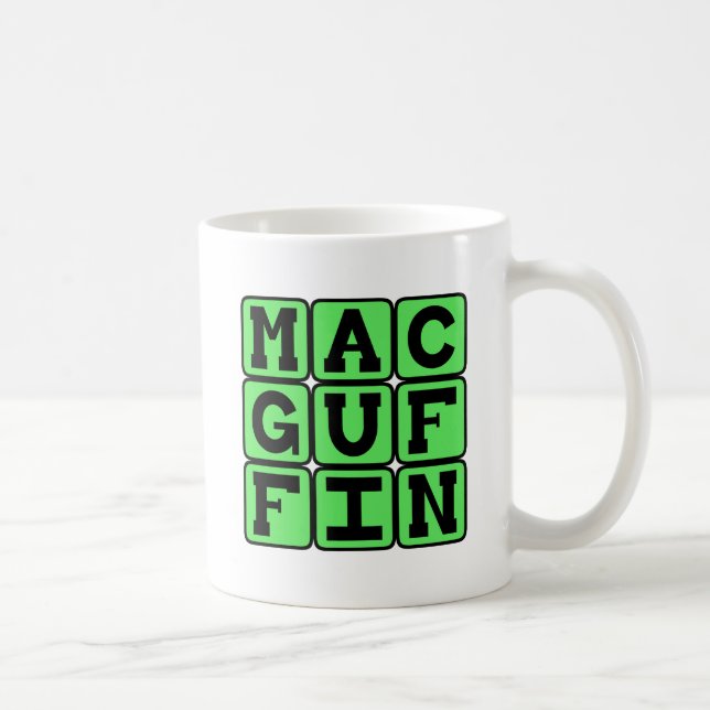 MacGuffin, Litterärt falsarium Kaffemugg (Höger)