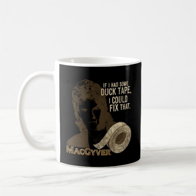 Macgyver Duck-band Kaffemugg (Vänster)