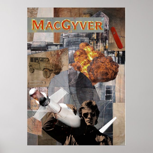 MacGyver Poster (Framsidan)