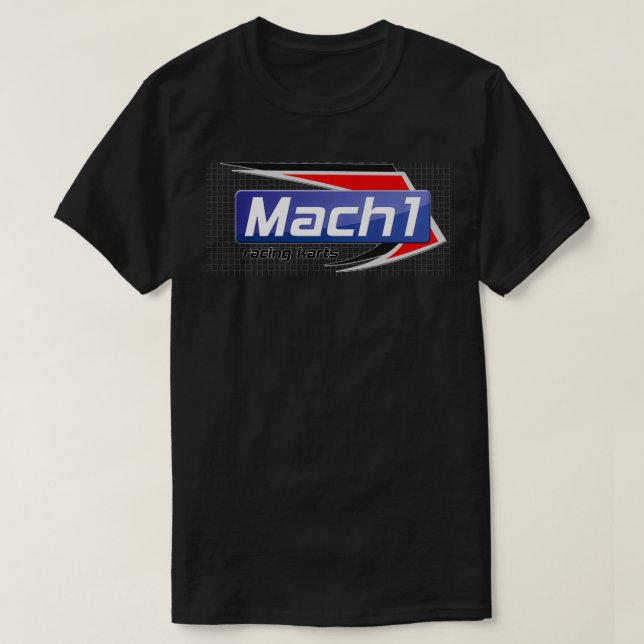 Mach1 Tävla KartsGo Kart T Shirt (Design framsida)