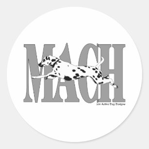 MACH Dal Runt Klistermärke