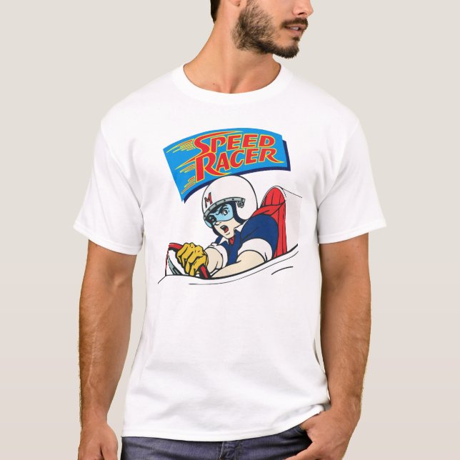 Mach GO - Speed Racer T Shirt (Framsida)