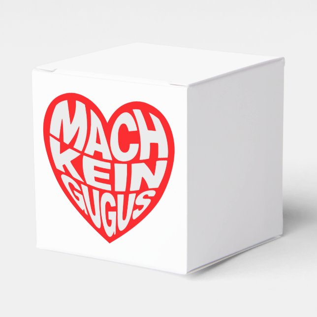 Mach kein gugus presentaskar (Framsidan Sidan)