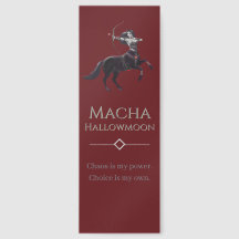 Macha Hallowmoon Centaur Trollkarl RPG Karaktär