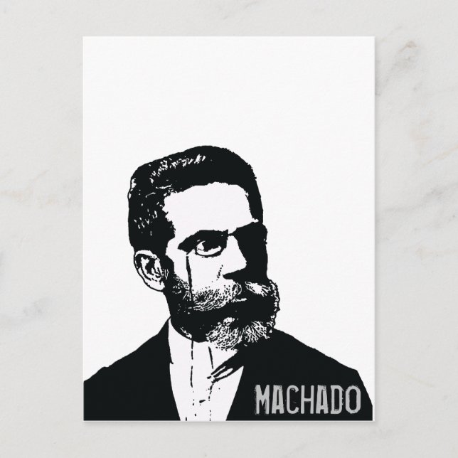 Machado de Assis Vykort (Framsida)