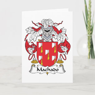 Machado familjvapensköld kort