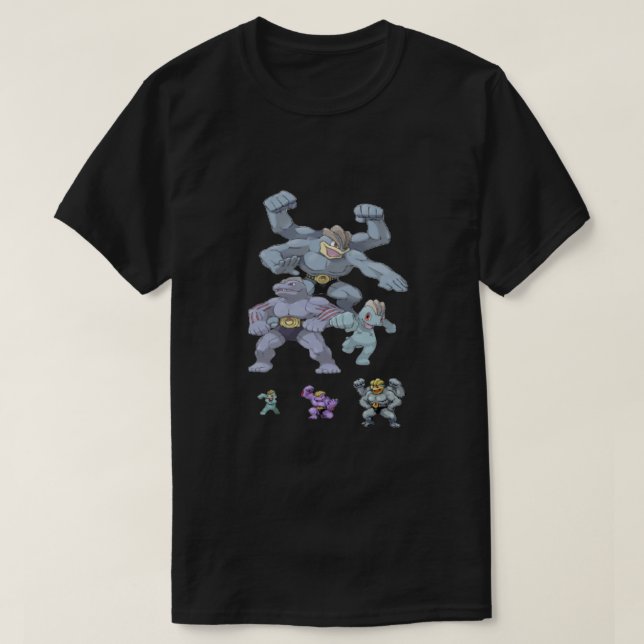 Machamp Family Classic T Shirt (Design framsida)