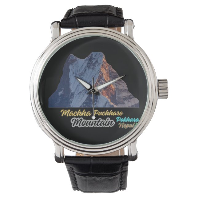 Machha Puchhare Watch Armbandsur (Framsida)
