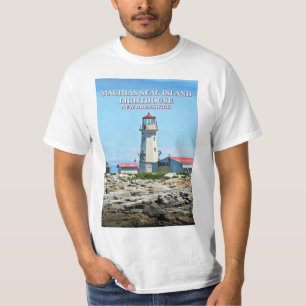 Machias Seal Island fyr, New Brunsw T-Shirt
