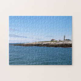 Machias Seal Island Lighthouse Jigszle Puzzle Pussel