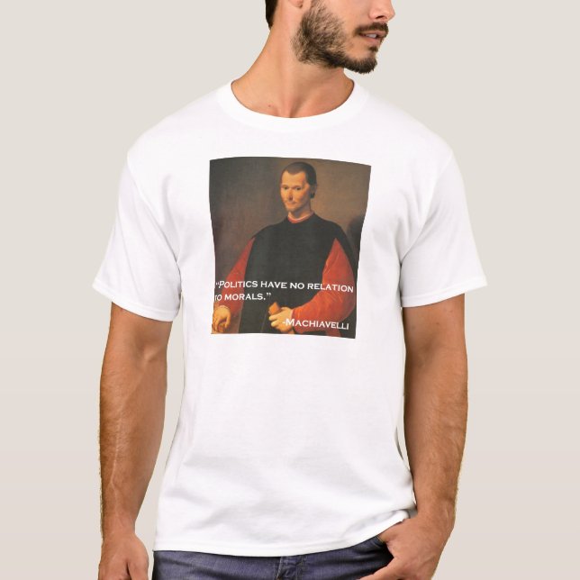 Machiavelli 2 t-shirt (Framsida)