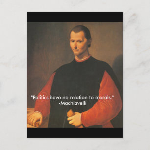 Machiavelli 2 vykort