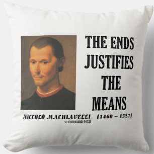 Machiavelli avslutar justeringen av citatet för El Kudde