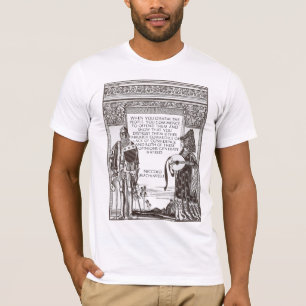 Machiavelli citationstecken på vapenkontroll t-shirt