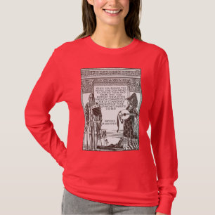 Machiavelli citationstecken på vapenkontroll t-shirt