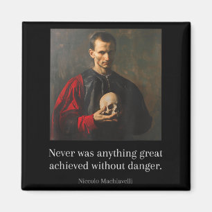 Machiavelli citerar konst av Krig Machiavellian Wi Magnet